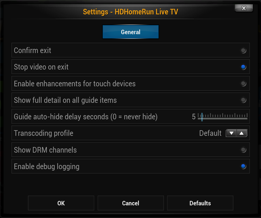 File:HDHomeRun add-on settings.png