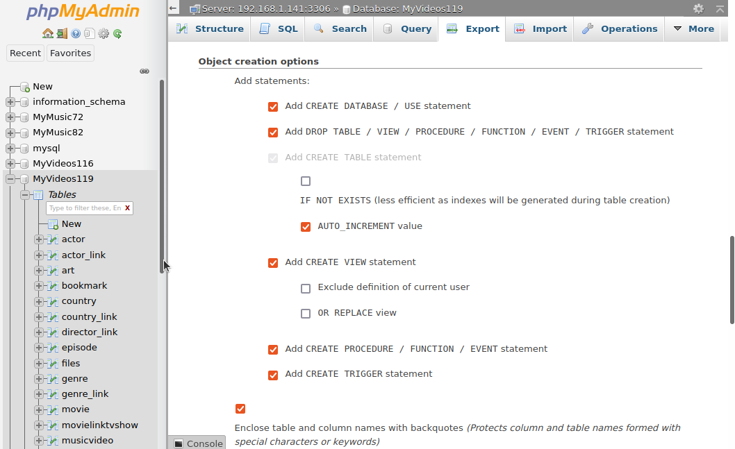 File:Phpmyadmin-export-3-object-creation.png
