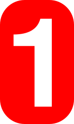 File:1 white, red rounded rectangle.png