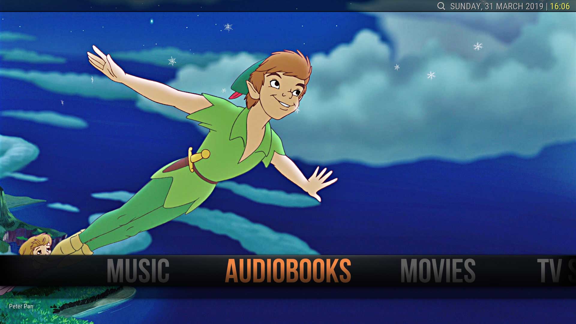 Image 2- Audiobooks separated from traditional Music