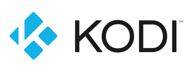 Kodi logo with text ™