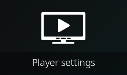 Player Settings
