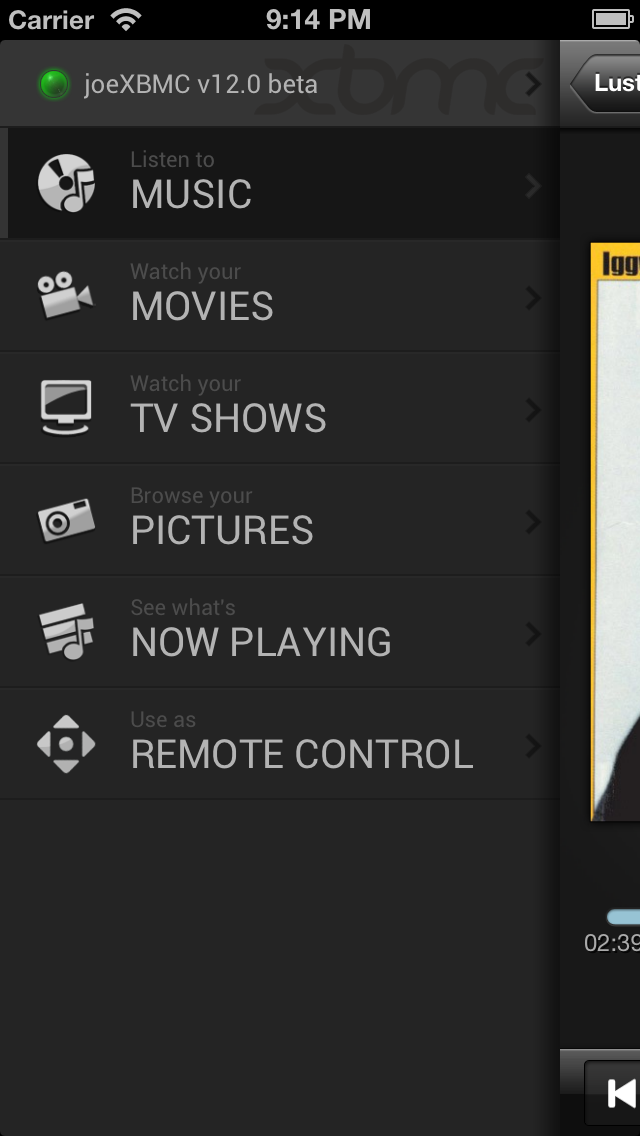 Official XBMC Remote 1.2 a.png