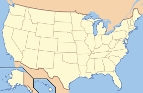 Located in north central Colorado, which in turn is just west of the center of the U.S.