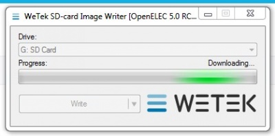 WeTek Play - OpenELEC installer.jpg