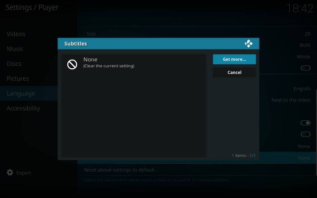 HOW-TO:Set up subtitle services - Official Kodi Wiki